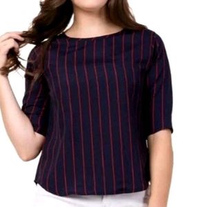 Vertical Striped Top.