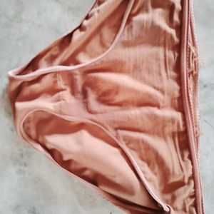 Brown Cotton Panty