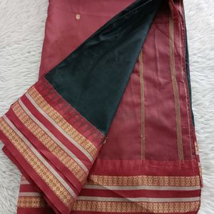 Black & Red Saree (Women)