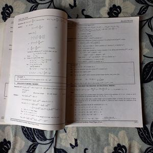 Math Objective Book