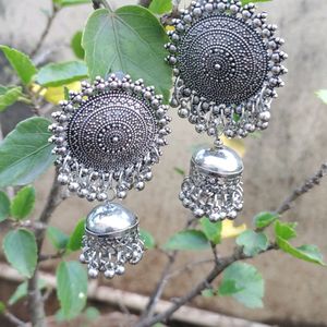 Oxidized jhumka