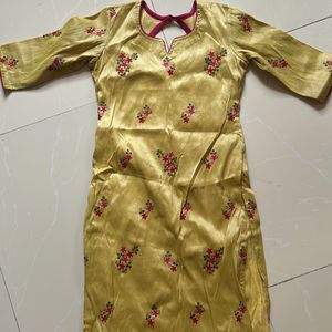 Yellow Kurta