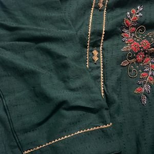 Green Kurta Set