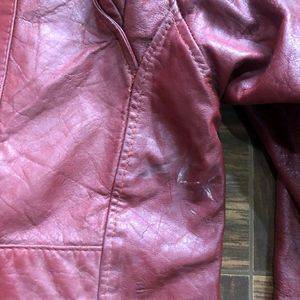 Genuine Leather Unisex Biker Jacket