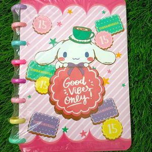 Cinnamoroll Spiral Diary