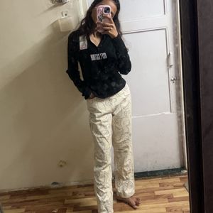 Off White Denim Jeans