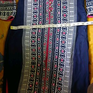 Navy blue Colour Kurti