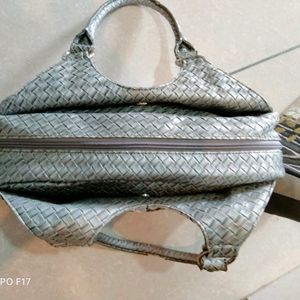 Silver Handbag