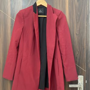 Red stylish Overcoat