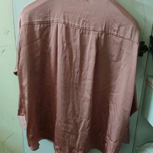 Satin Shirt Zara