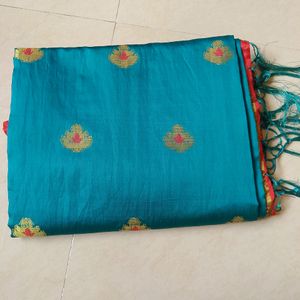 New Festive Wear Saree With Blouse