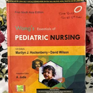 Pediatric nursing Textbook