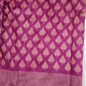 wine colour saree