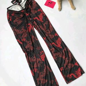 Dragon Tie Around Pants