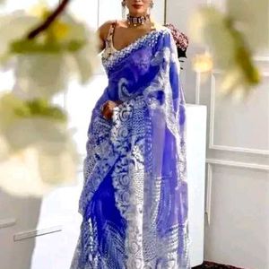 NET SAREE FOR WOMEN