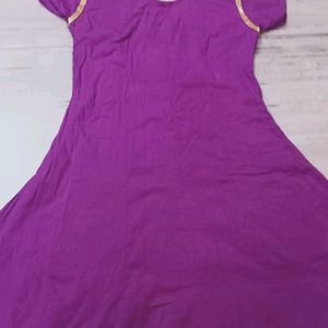 Purple Kurti For Women