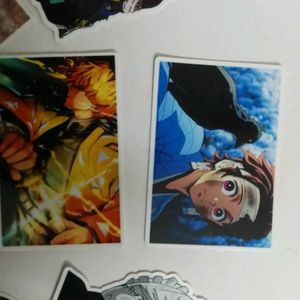 Demon Slayer Stickers 5 + 1