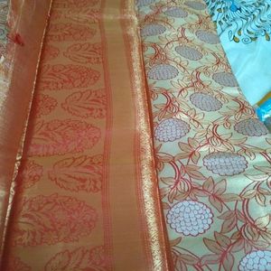 Gold Wedding Kanjivaram Saree