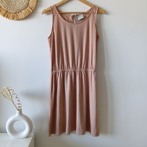 Vero Moda Aesthetic Blush Nude Dress