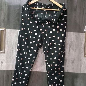 Polka Dot Trouser Pant Rio Trousers