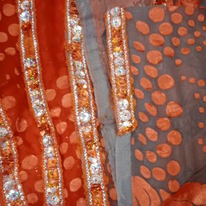 Velvet Braso Saree