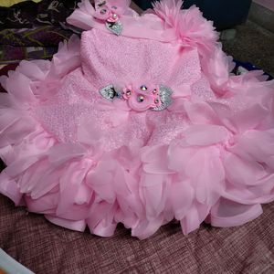 Baby Party Wear Frock