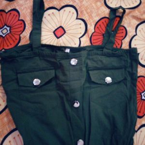 Women Green Jumpsuit