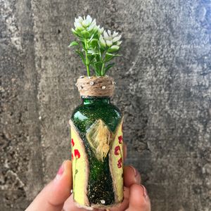 Texture Painted Mini Flower Vase