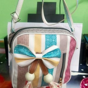 2in1 New Stylish Girls Side Bag