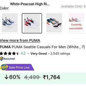 Puma Seattle Casuals For Men