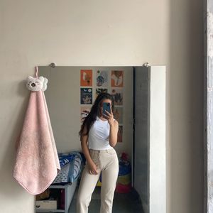 Beige Colour Pant