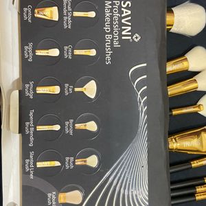 11ps Of Makeup Brushes With Savni Bag