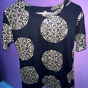 BLACK PARTY TOP FOR WOMEN