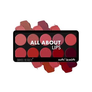 Swiss Beauty All About Lips Palette