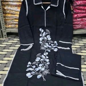 New/Unused Embroiderd Kurta With Pant