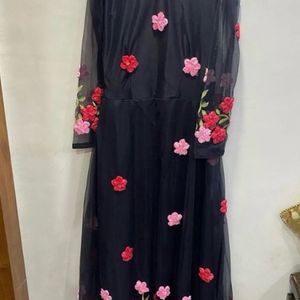 Ethnic Floral Gown