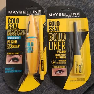 The Colossal Combo - Mascara + Bold Liner