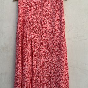 Printed Stilt Skirt From H&M