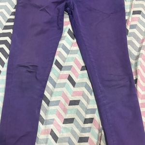 Purple Jeans/trouser