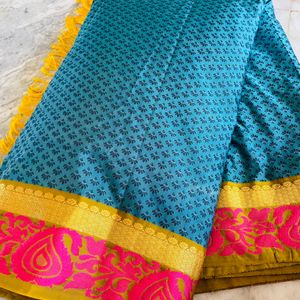 Green Silk Saree