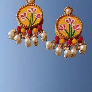 Preetiest Hand-painted Earrings