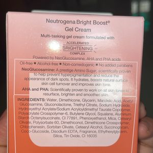 Neutrogena Bright Boost Gel Cream