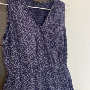 Branded Sleeveless Dress