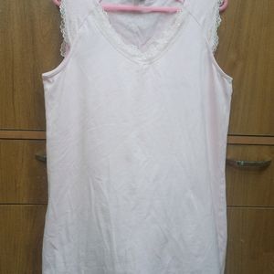 Pink Night Wear Or T Shirt