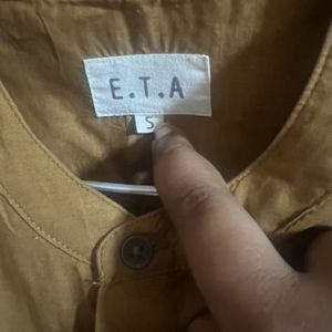 ETA By Westside Tan Shirt - Small