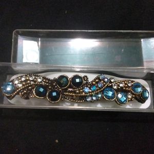 Ocean Blue Hair Clip