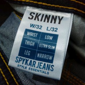 😻Spykar Brand Women Skinfit 32 Size Jeans