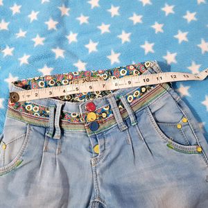 Girls 3/4th Jeans