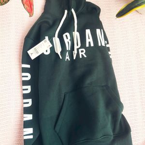 Jordan Logo Printed  Kangaroo pocket hoodie