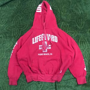 Vintage Red Hoodie